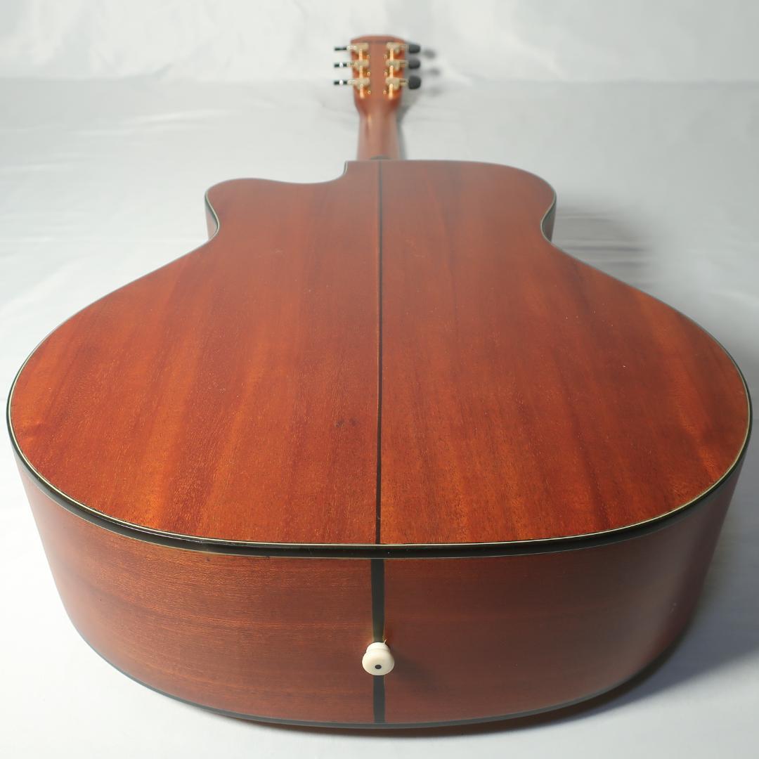 美品 Morris SS-30NAT ミニギター トップ単板 マホガニーボディ - メルカリ