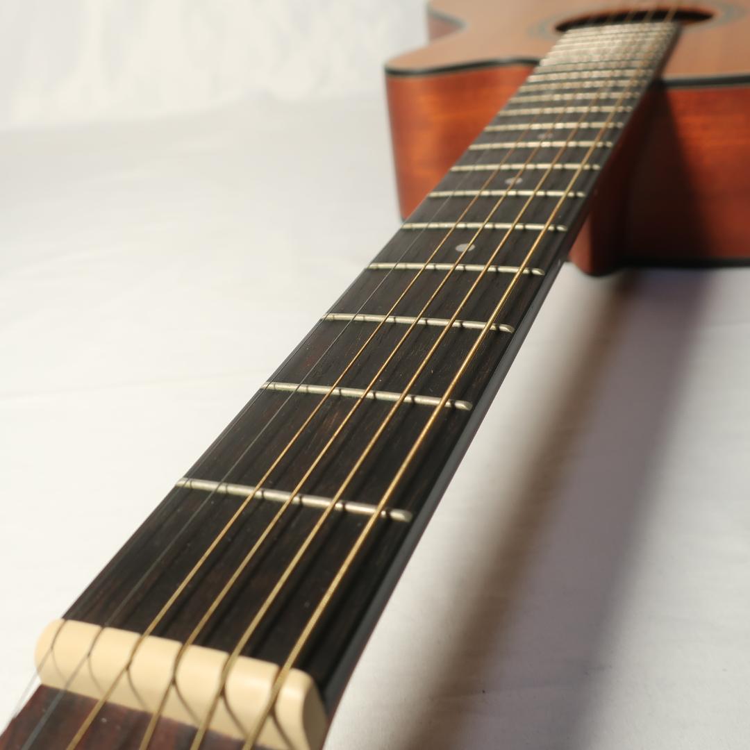 美品 Morris SS-30NAT ミニギター トップ単板 マホガニーボディ - メルカリ