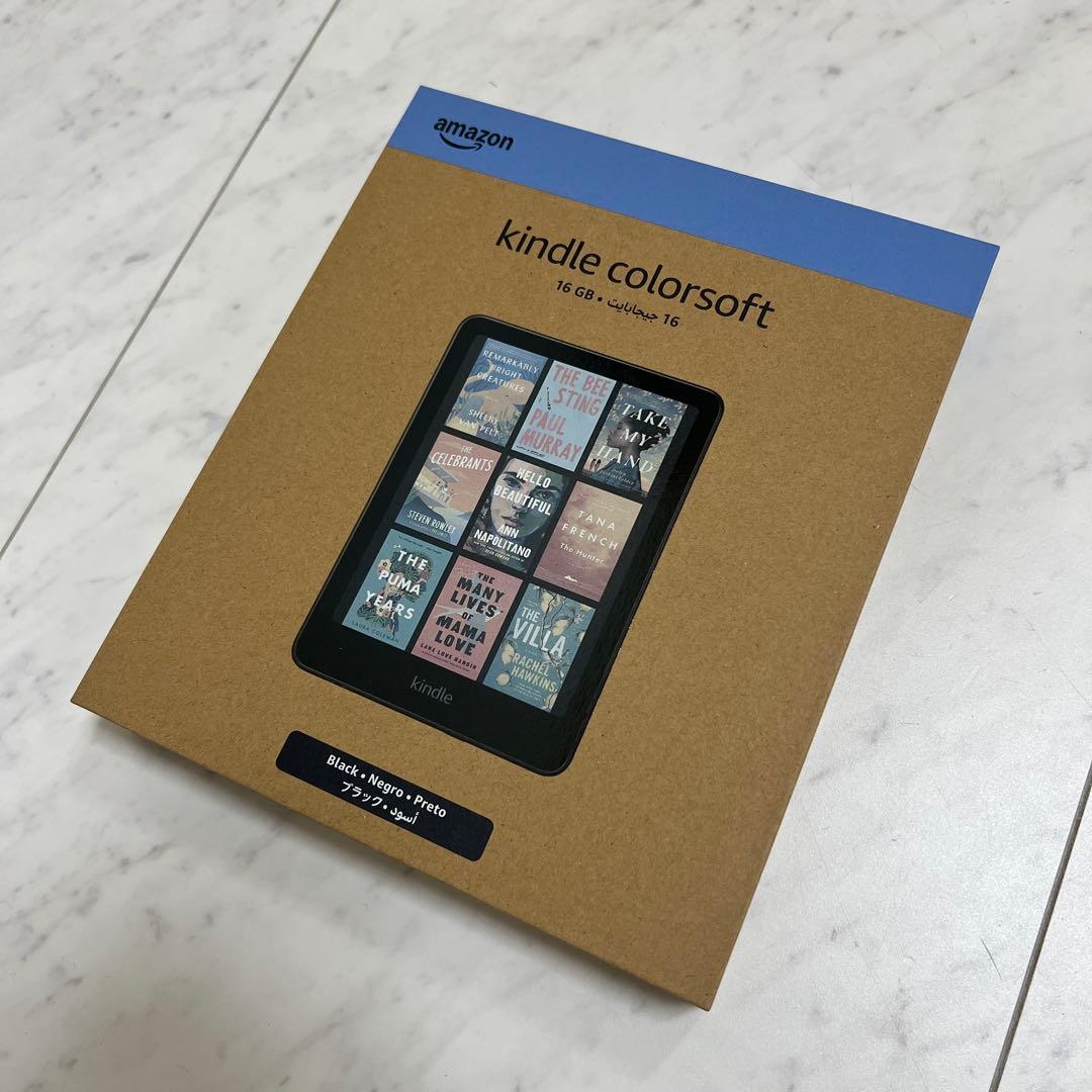 新品未開封 Kindle ColorSoft 16GB ブラック 本体 Amazon.co.jp: Amazon Kindle Colorsoft | 16GBストレージ、防水、7