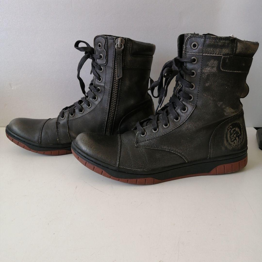 00s archive DIESEL leather boots y2k