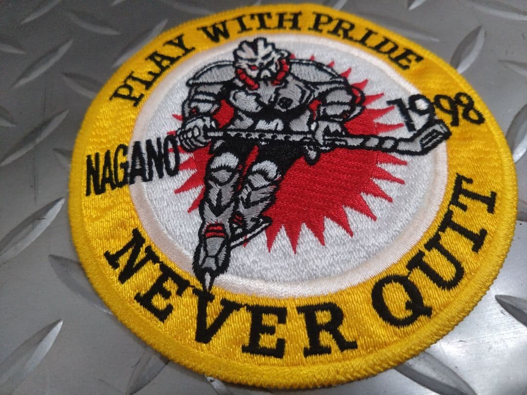 送料込】長野オリンピック アイスホッケー ワッペン NHL ドリーム