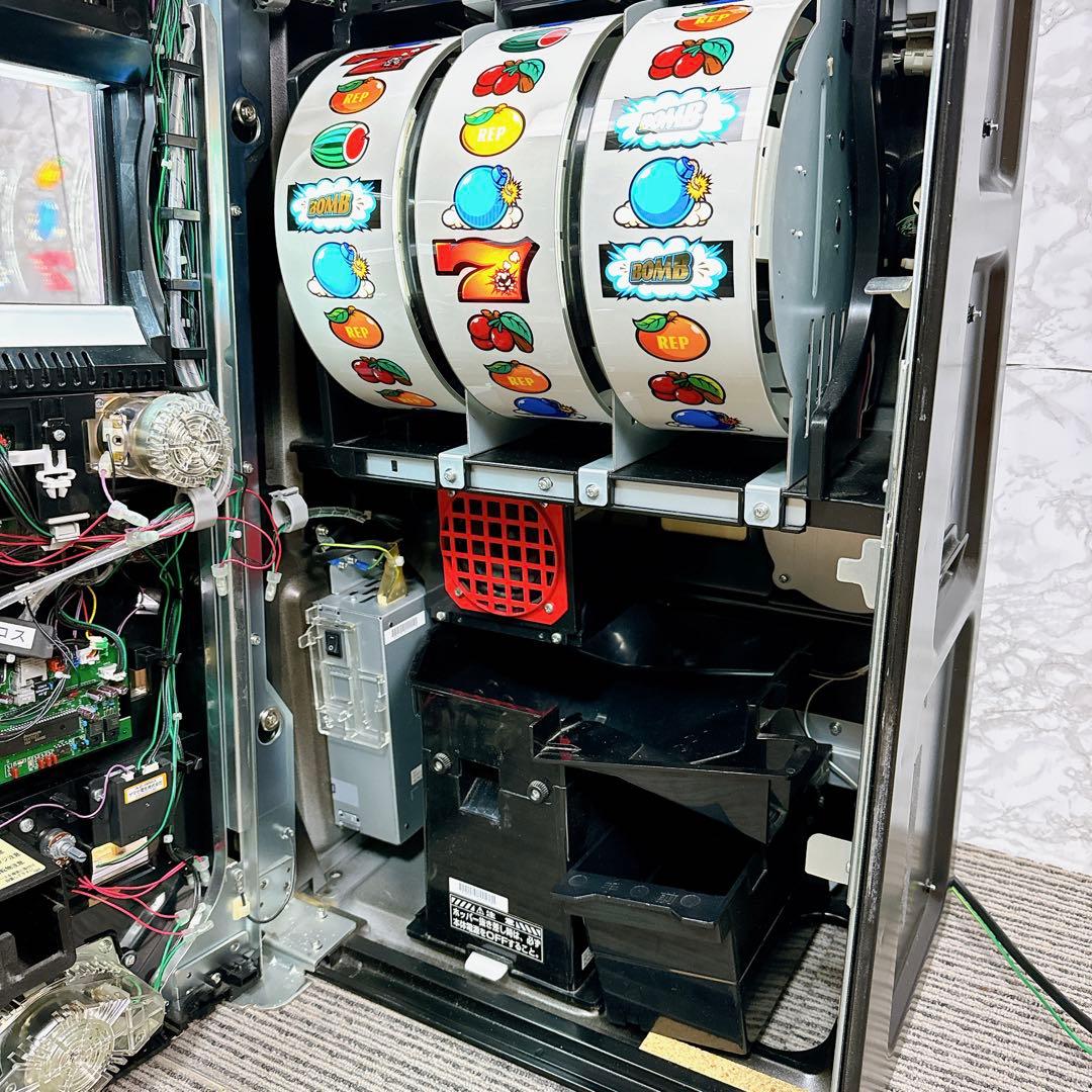 パチスロ実機 B-MAX ビーマックス 5号機 コイン不要機 無段階音量調整