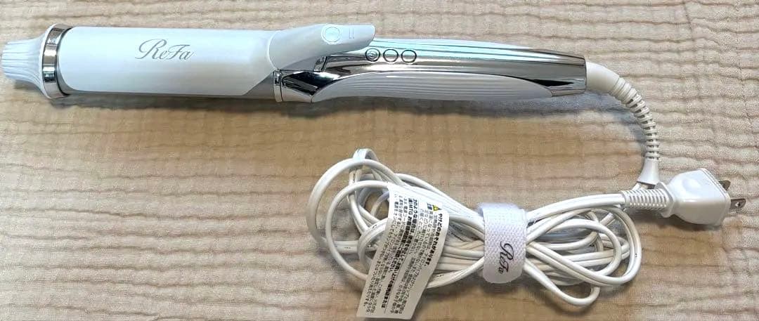【美品】ReFaリファ カールアイロンプロ38mmコテホワイト Amazon | 【公式ストア限定】 リファ カールアイロン プロ 38mm/ReFa