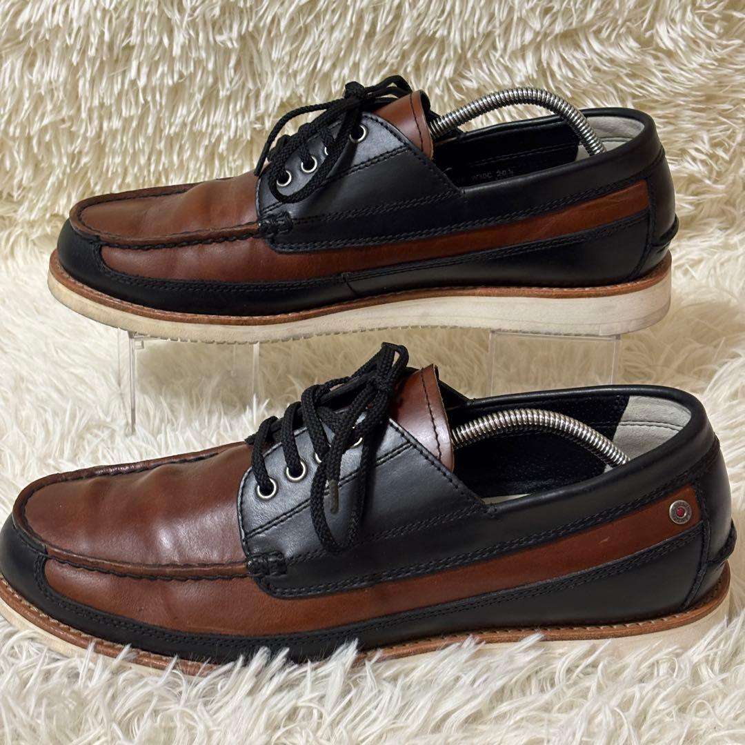 美品】REGAL リーガル デッキシューズ レザー NC6E W30C - メルカリ