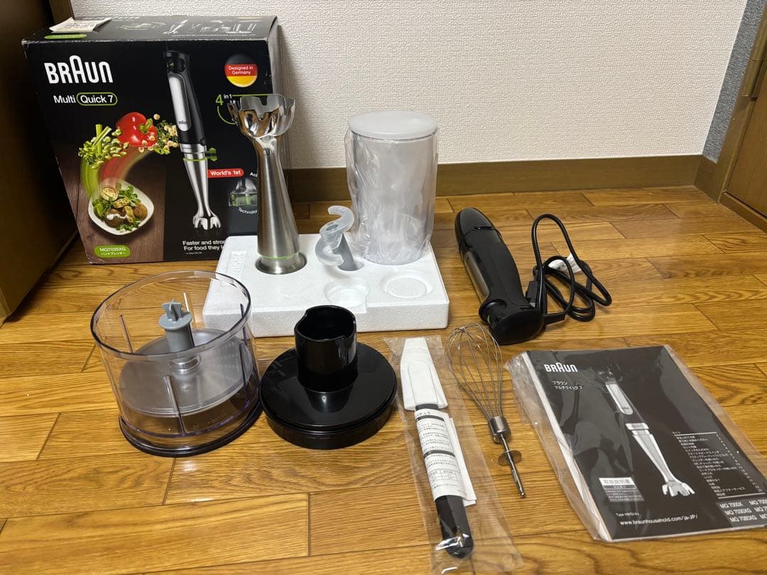 ジャンク品】Braun マルチクイック7 MQ7030XGハンドブレンダー - メルカリ