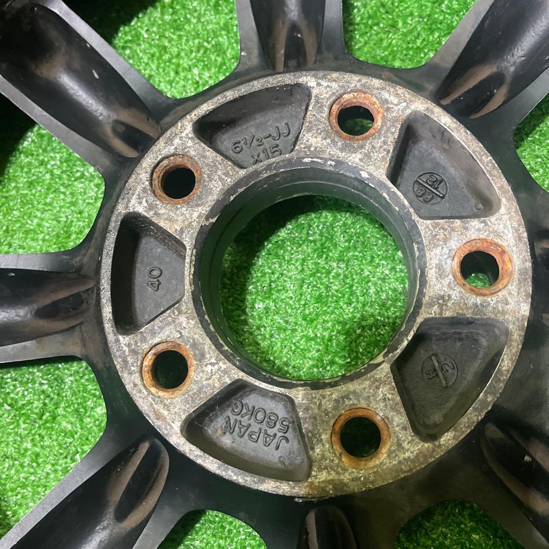 ブラックレーシング 8スポーク 2本 送料込み - メルカリ