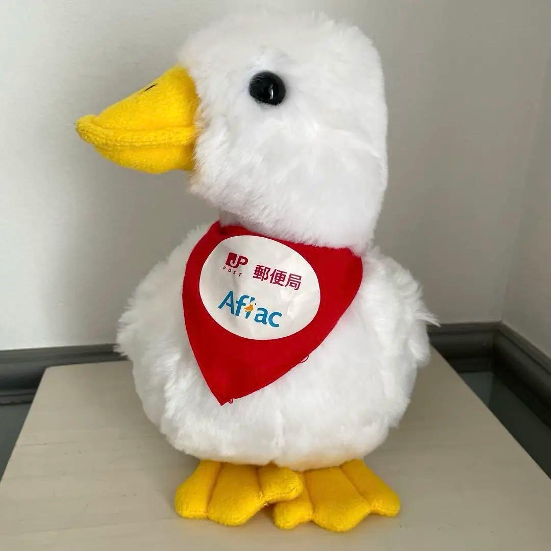 レア アフラック Aflac アヒル ぬいぐるみ 郵便局 ゆうちょ アフダック