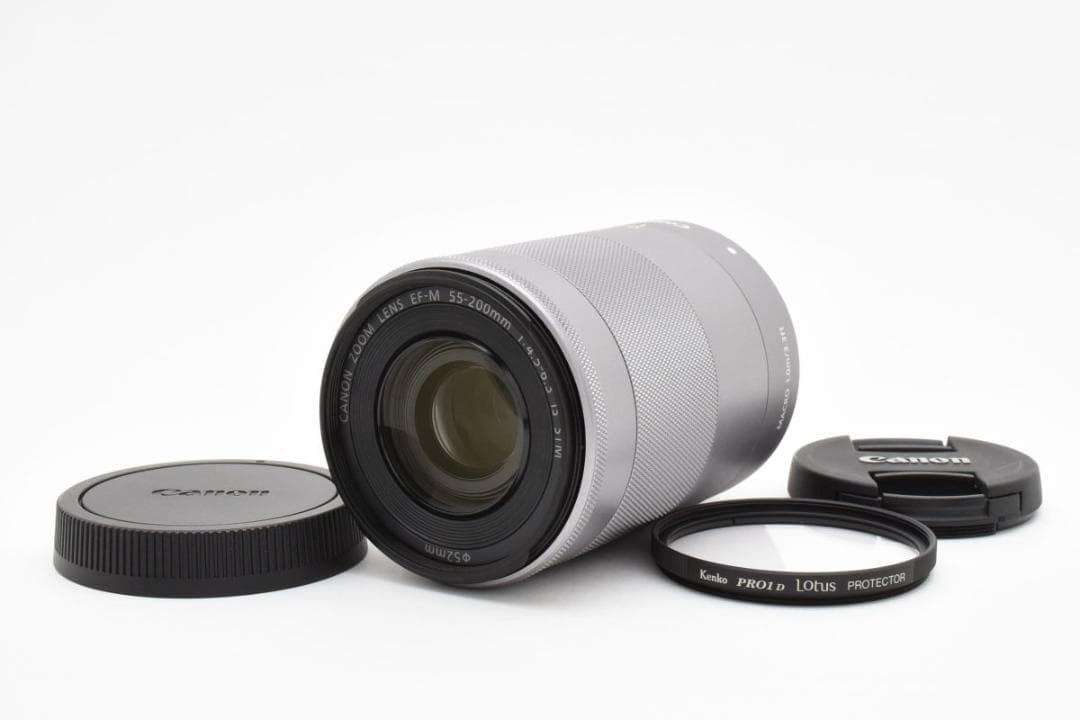 極上品 Canon EF-M 55-200mm F4.5-6.3 IS STM