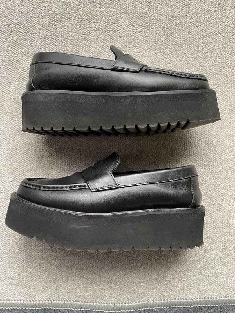 ローファー CAMINANDO ボリュームソール 厚底 y2k 25cm - メルカリ