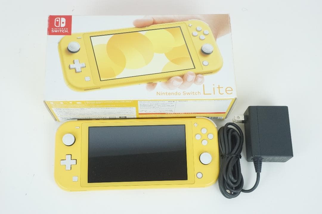 【動作品】ニンテンドースイッチライト イエロー Switch Lite 箱説 1 Nintendo Switch Lite 本体 イエロー ニンテンドースイッチライト 動作