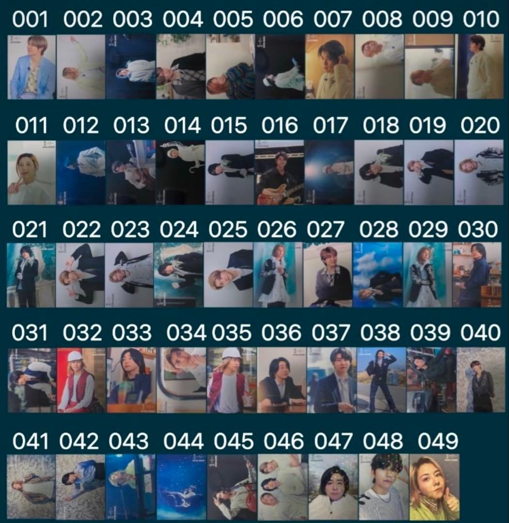 Mrs. GREEN APPLE ミセス フォトカ 大森元貴 ＋集合 各公演 - メルカリ