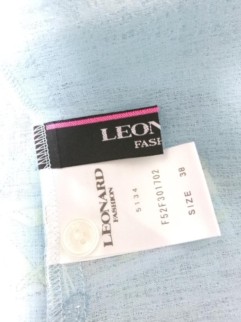 2025年製☆LEONARD レオナール ワンピース 38 新品 975594 - メルカリ