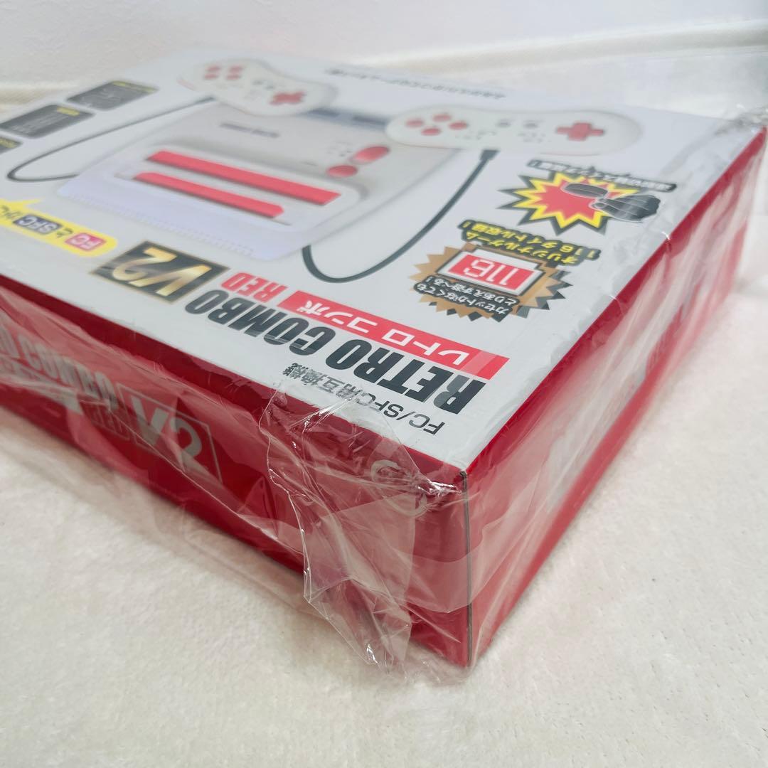 新品 未開封 （FC/SFC用互換機）レトロコンボ RED V2 貴重品 - メルカリ