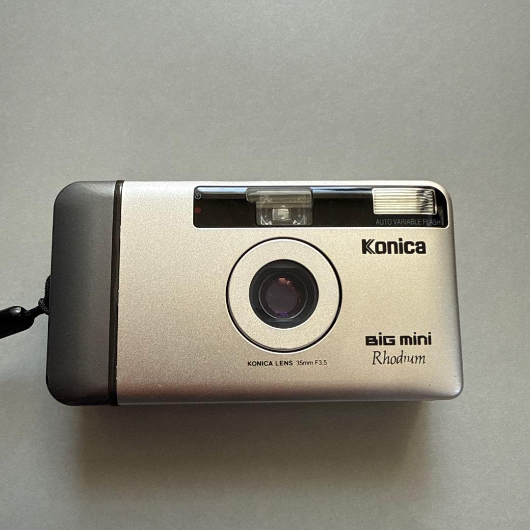 完動品 】Konica BiG mini Rhodium - メルカリ