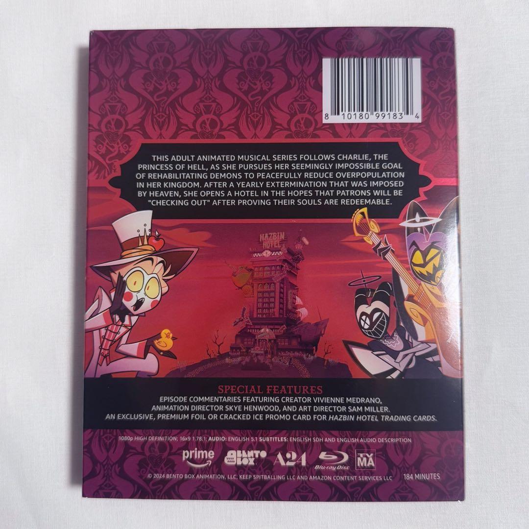 ハズビンホテル Blu-ray プロモカード付き Vees トレーディングカード