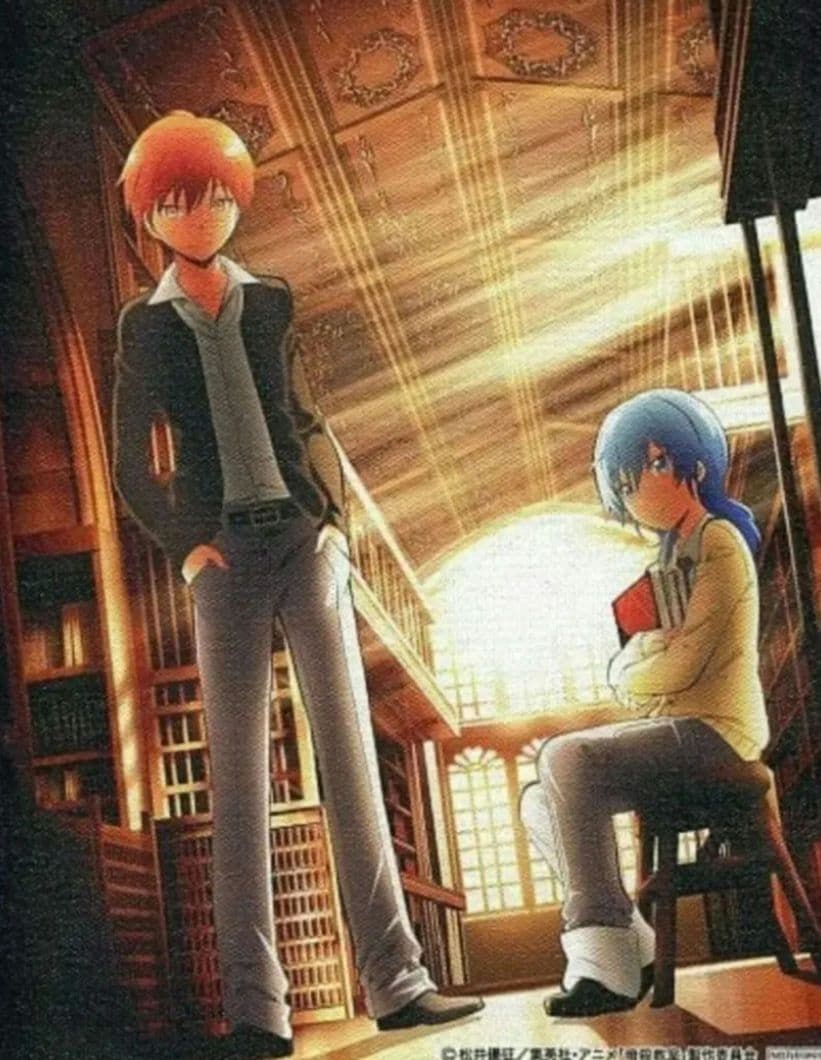 暗殺教室 キャンバスアート DVD・Blu-ray 全巻購入特典 渚 カルマ 業