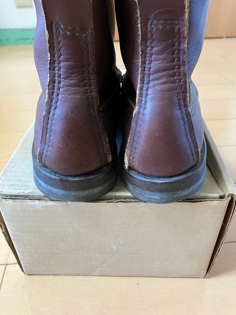 ラッセルモカシン ノックアバウトブーツ ブラウン 箱付き 7EE - メルカリ