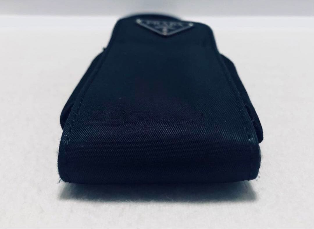良品 PRADA プラダ モバイルホルダ－ iQOSケース アイコス ブラック