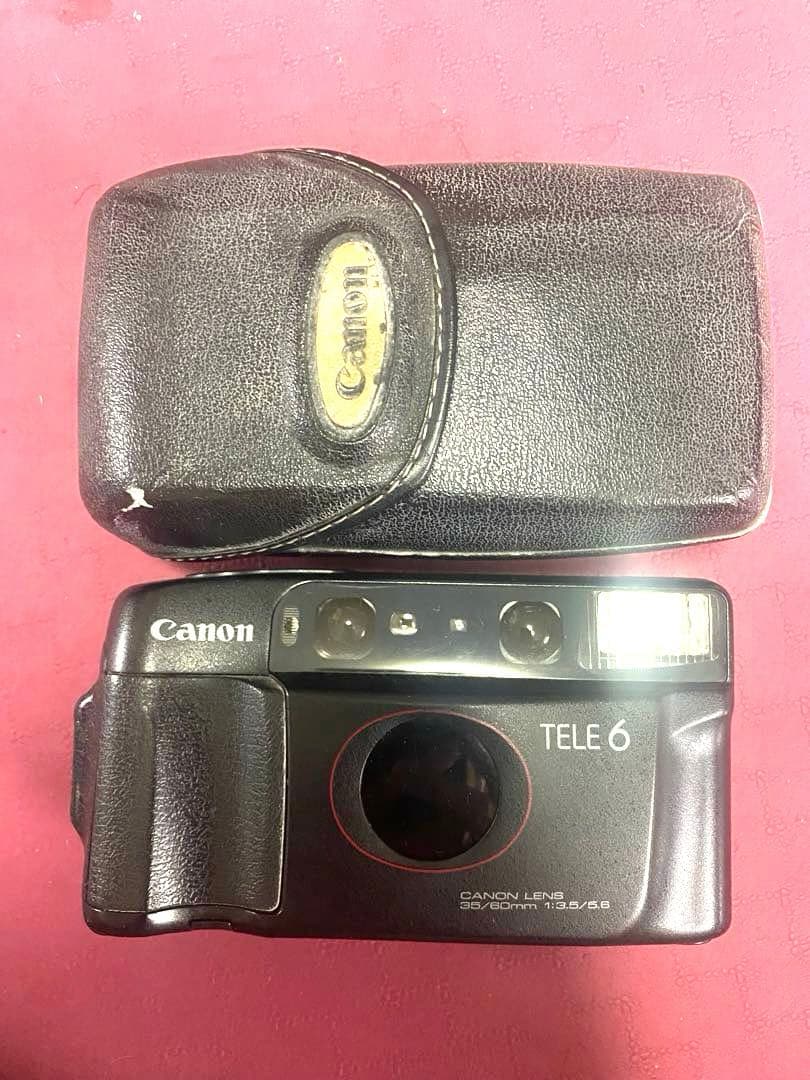 フィルムカメラ Canon Autoboy TELE6DATE Canon Autoboy TELE 6 の使い方 | Totte Me Camera