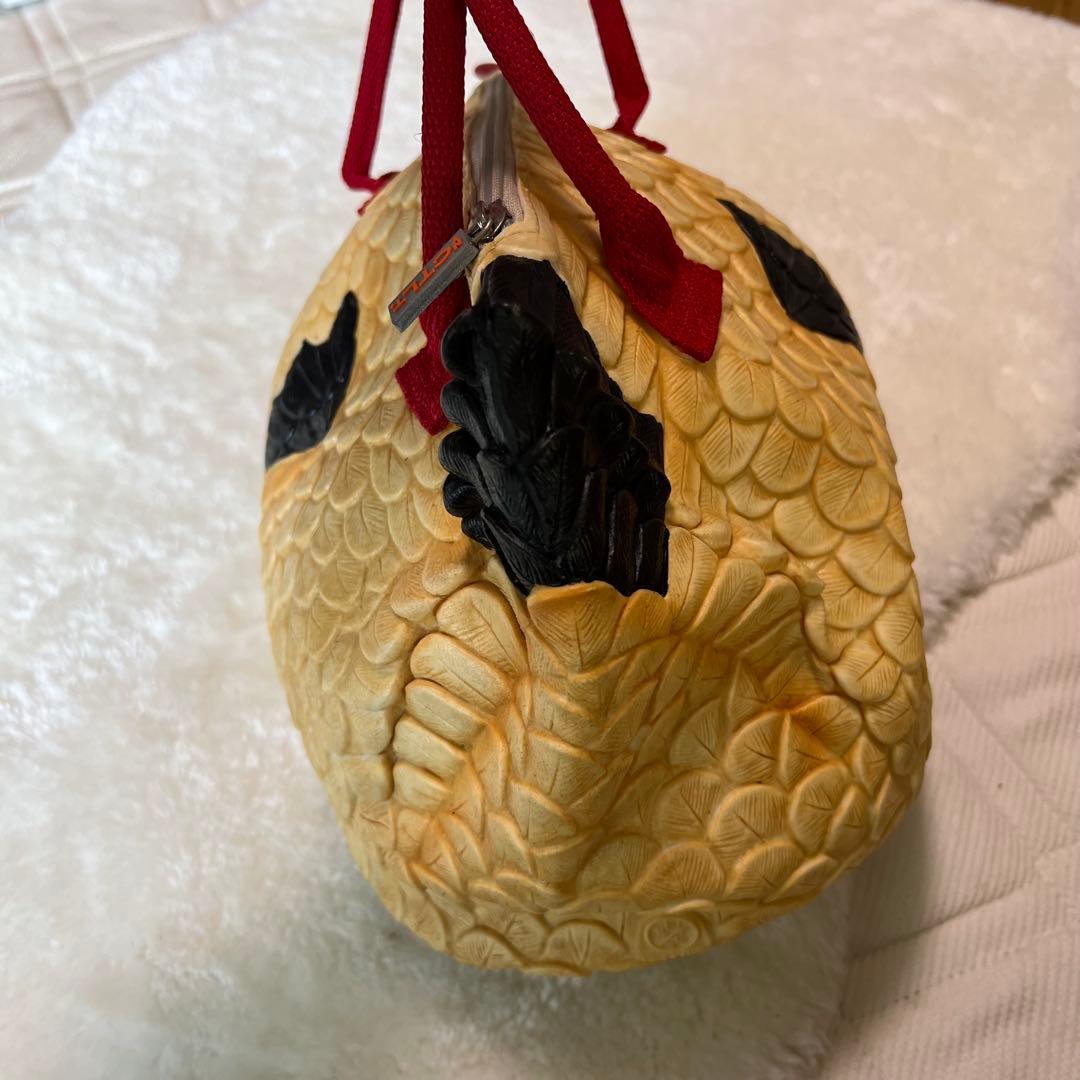 希少・レア】ビンテージ にわとりバッグ チキンラバーハンドバッグ