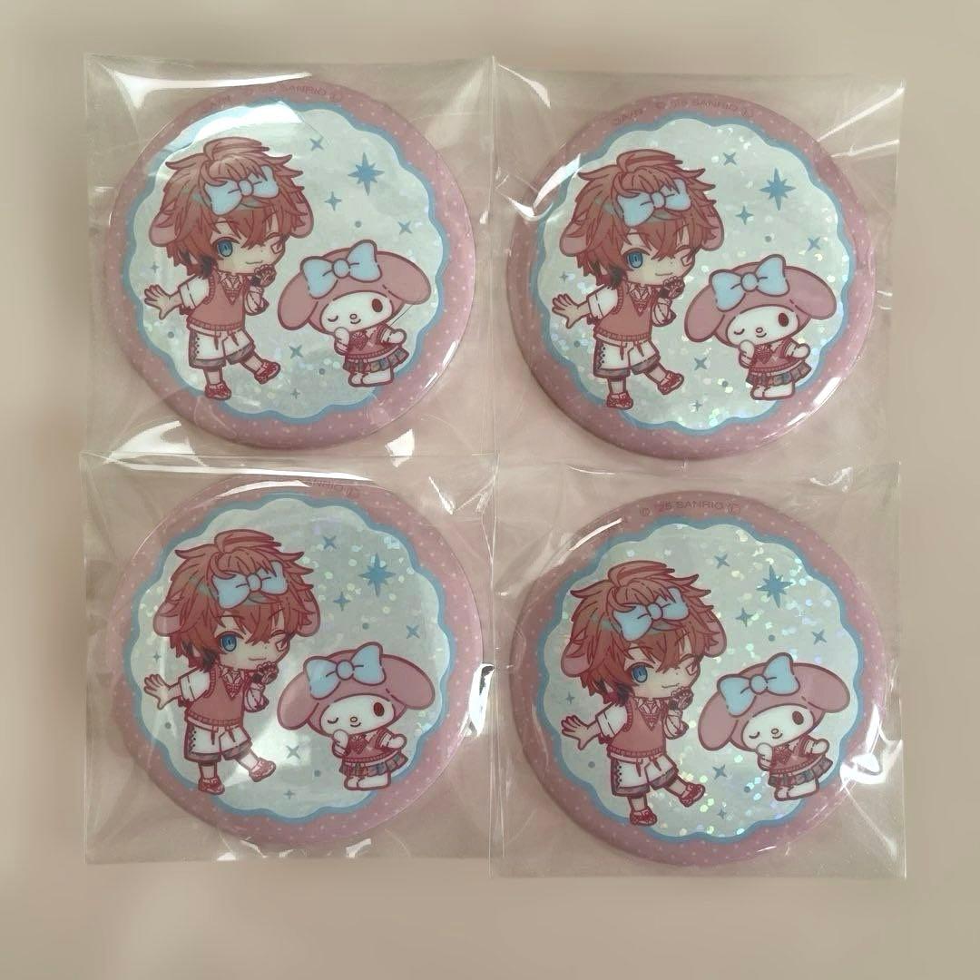 にじさんじ サンリオ オリエンス 赤城ウェン 缶バッジ SD 4点セット