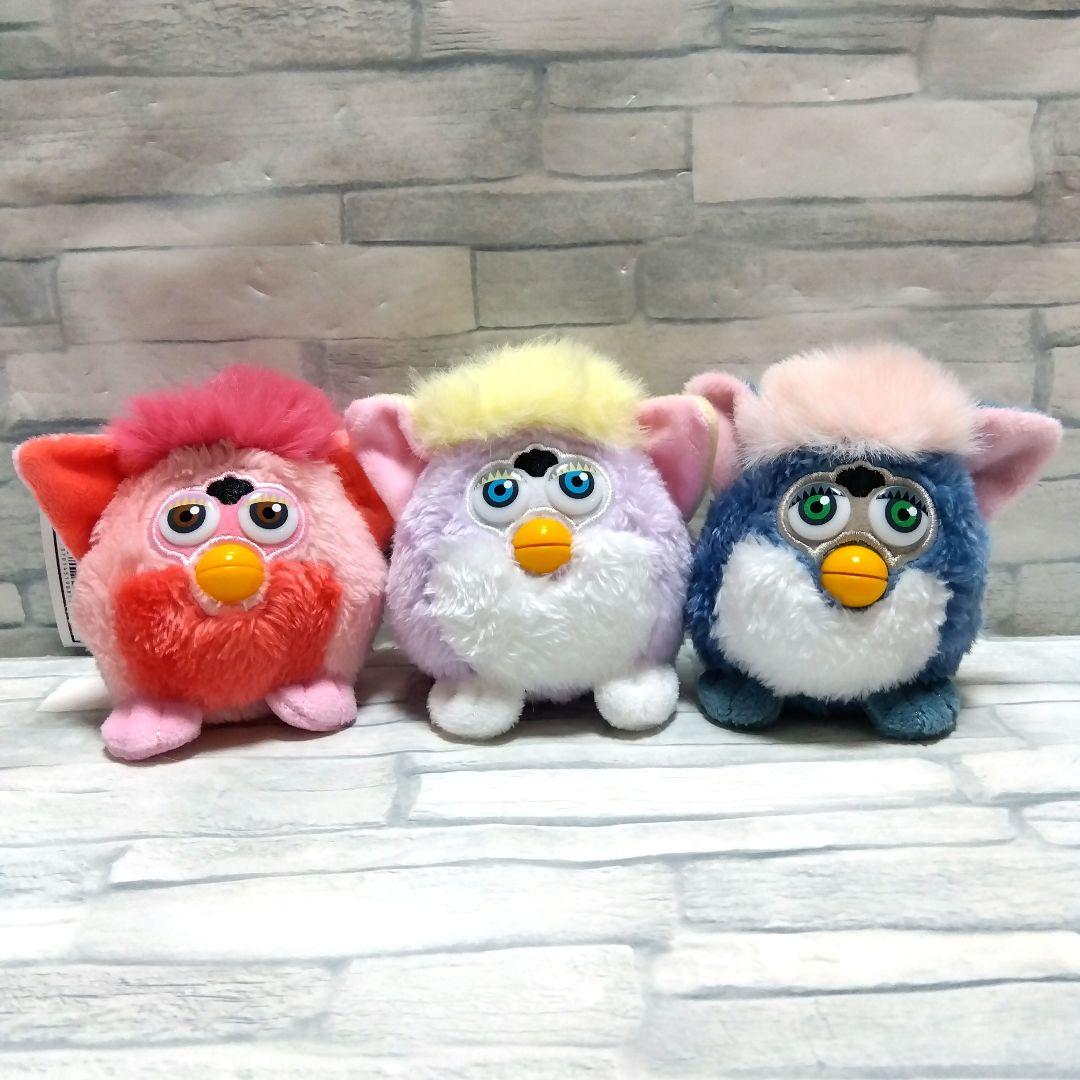 Furby レトロファービー ぬいぐるみマスコット 3種セット ② - メルカリ