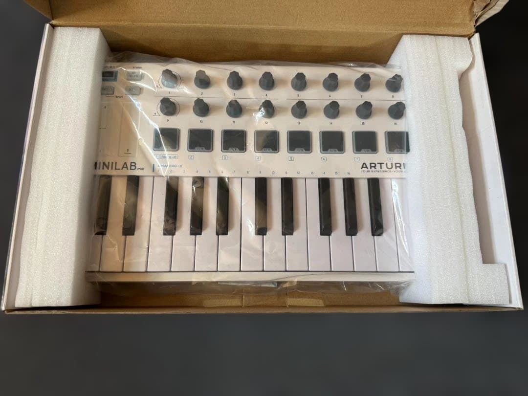 鍵盤楽器 ARTURIA MiniLab MkII MIDI Amazon.com: Arturia - MiniLab MkII - Portable MIDI Controller for