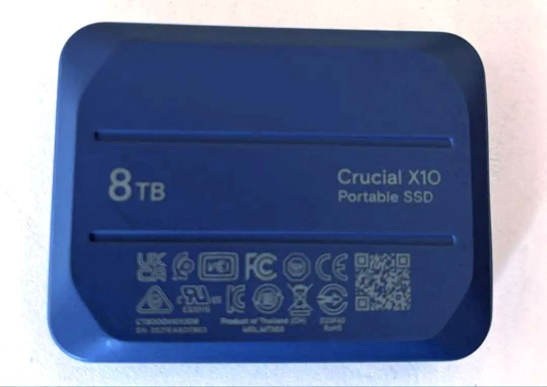 Crucial(クルーシャル) X10 外付け SSD 8TB - メルカリ