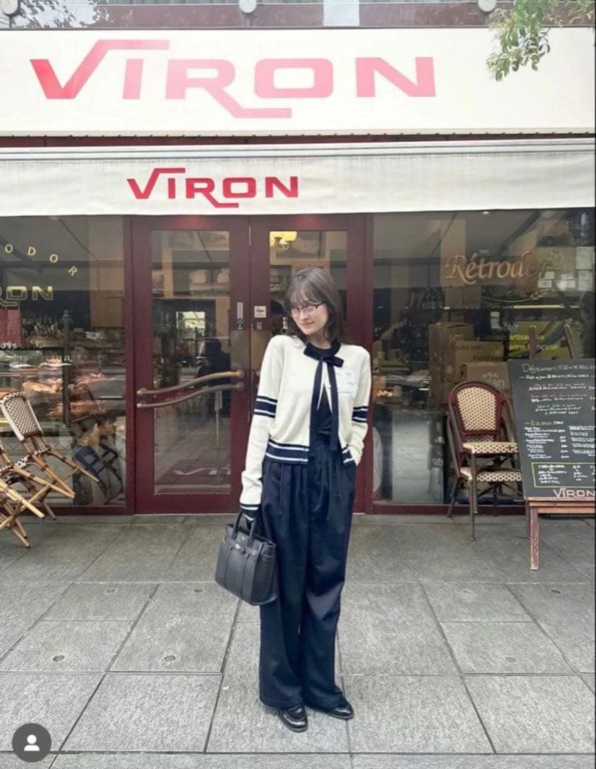 bibiy B. CLUB TIE CARDIGAN ホワイト - メルカリ