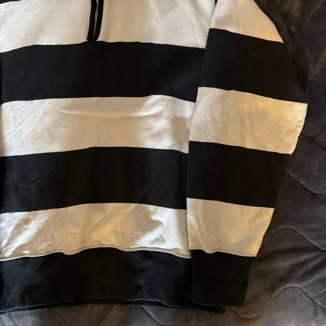 goodenough 囚人 ボーダー zip スウェット 90s - メルカリ