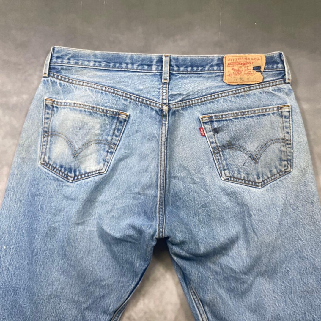 Levi's 501古着W38極上ダメージクラッシュ メキシコ製 AG35 - メルカリ