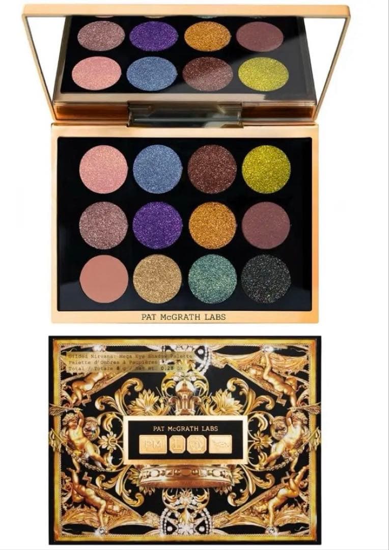 patmcgrath 最新　Mega Eye Shadow Palette LUXE GOLD: Mega Eye Palette + Lust Gloss