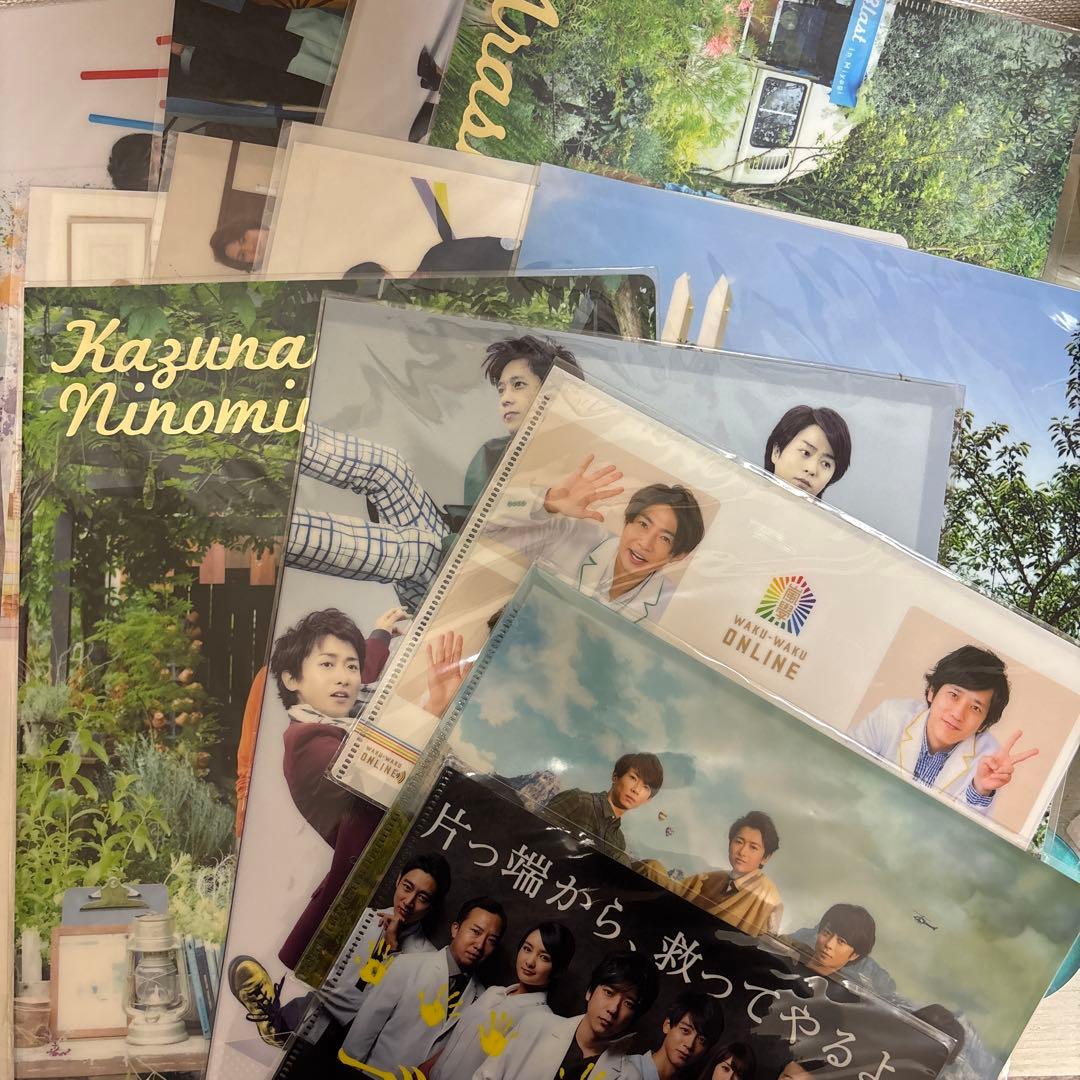 新品・未開封】嵐 クリアファイルセット - メルカリ