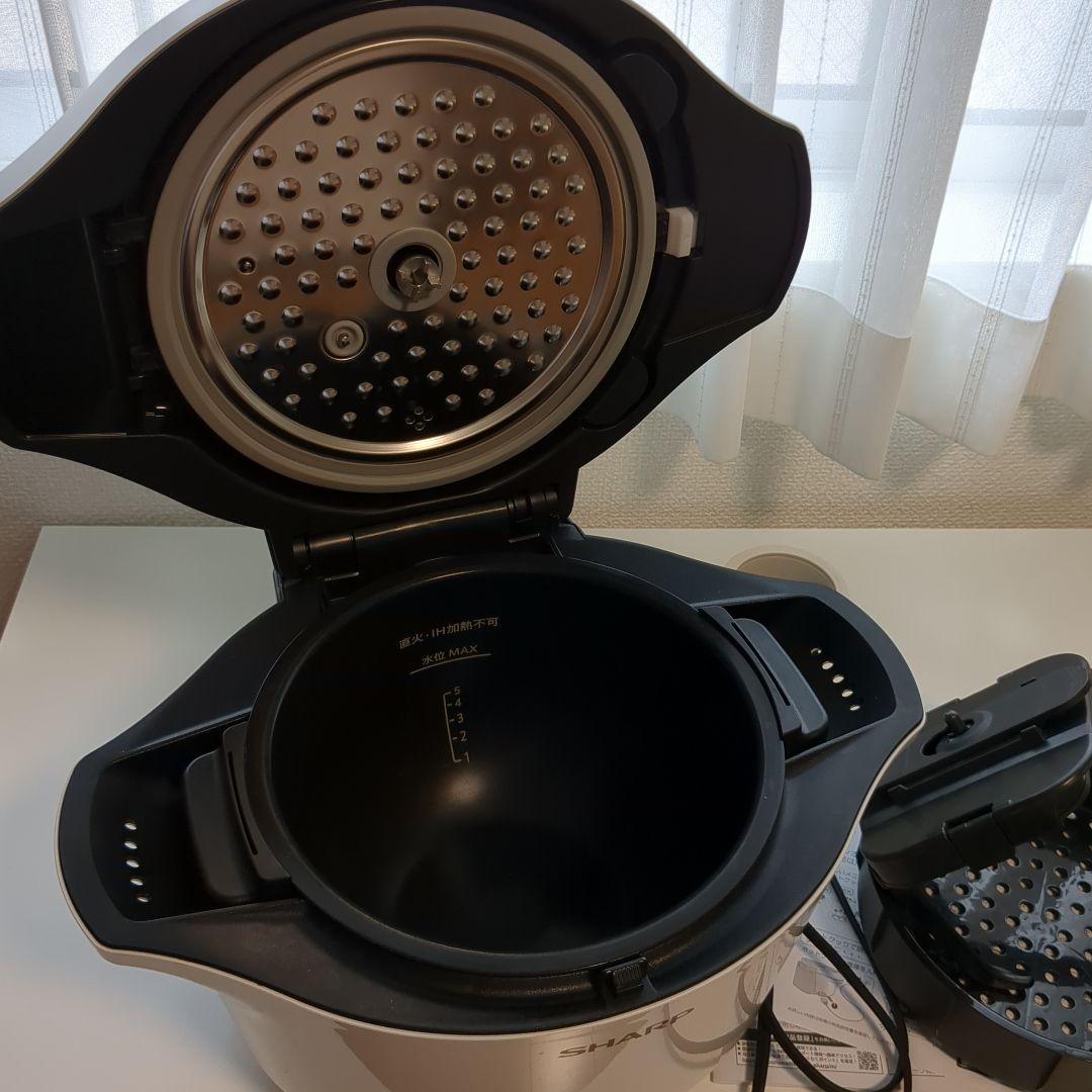 ホットクック『2.4L 』ホワイト ヘルシオ【美品】KN-HW24F-W