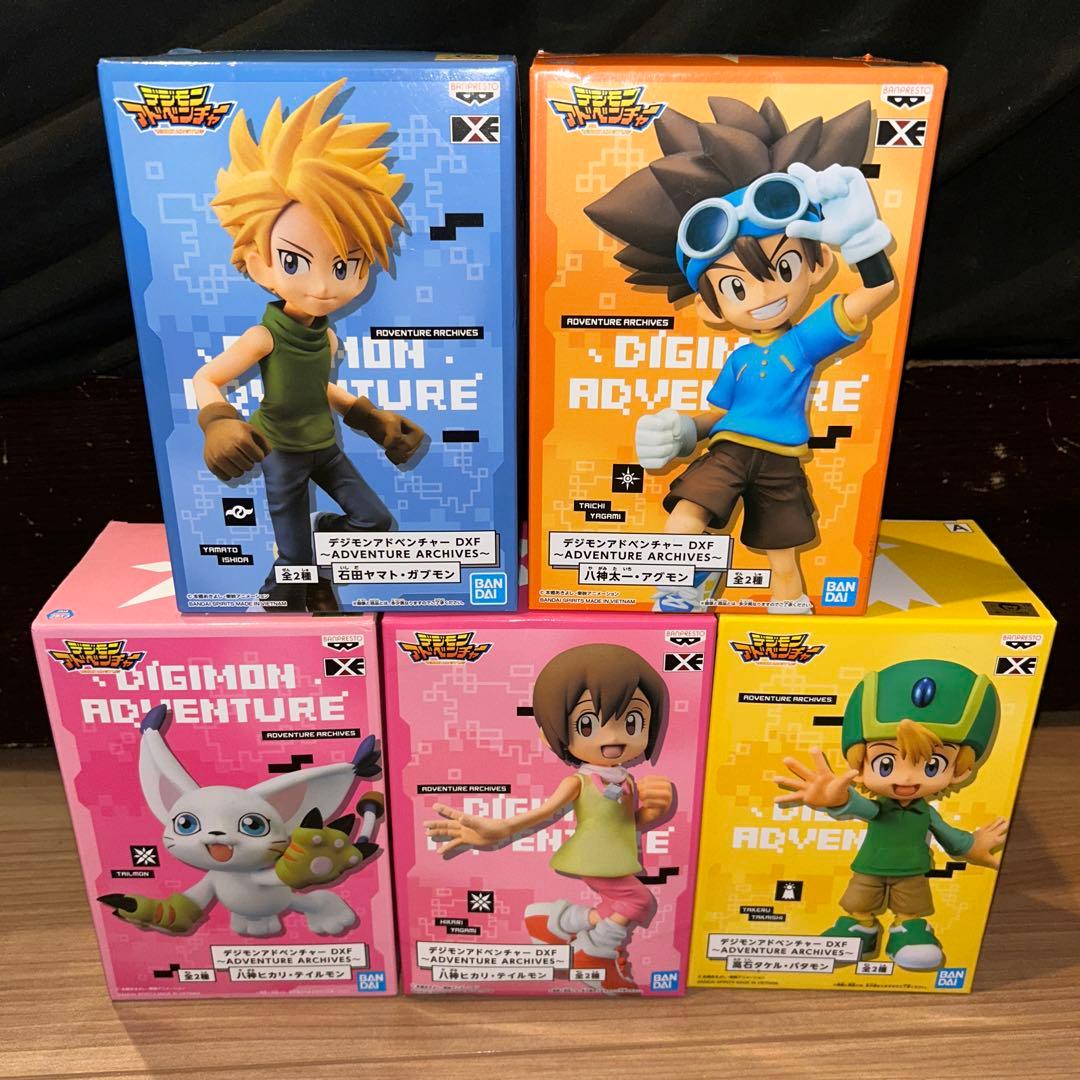 デジモンアドベンチャー フィギュア 太一 ヤマト タケル ヒカリ