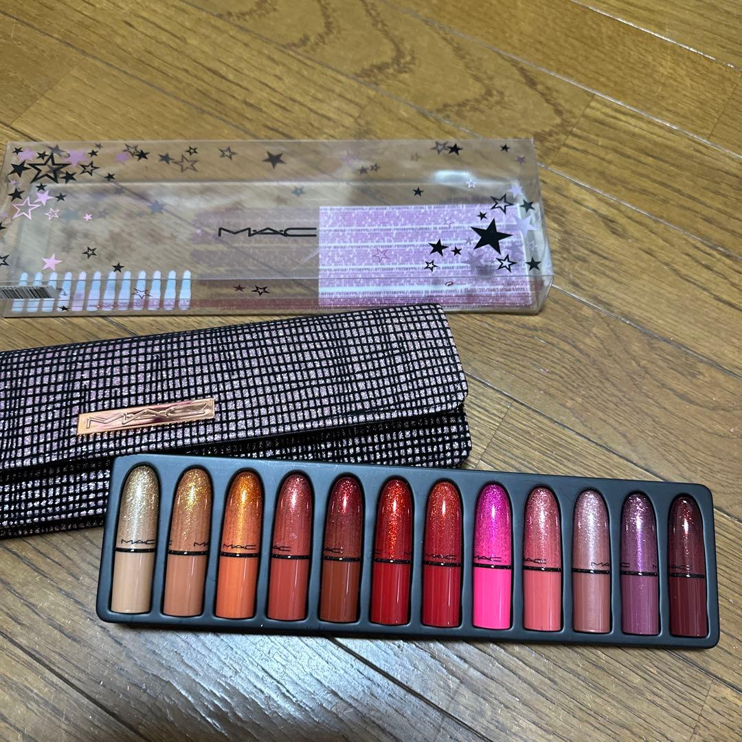 MAC リップセット クリスマスコフレ - メルカリ