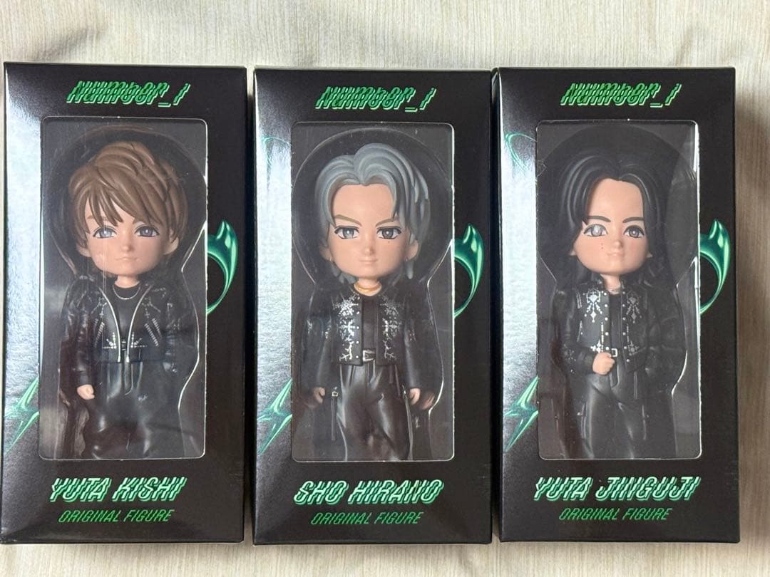 新品未開封 Number_i オリジナルフィギュア 3体セット FC限定