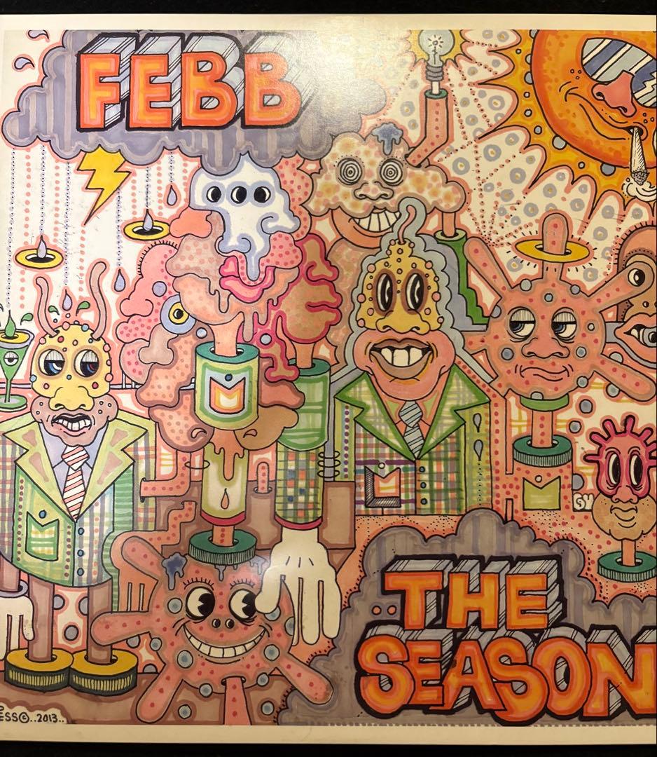 邦楽 FEBB THE SEASON リリース10周年を迎えたFEBBの『THE SEASON』オリジナル盤LPが復刻