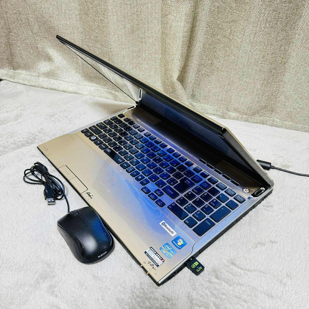 S233 NECノートパソコンi7高速SSDサクサクWindows11オフィス付 - メルカリ