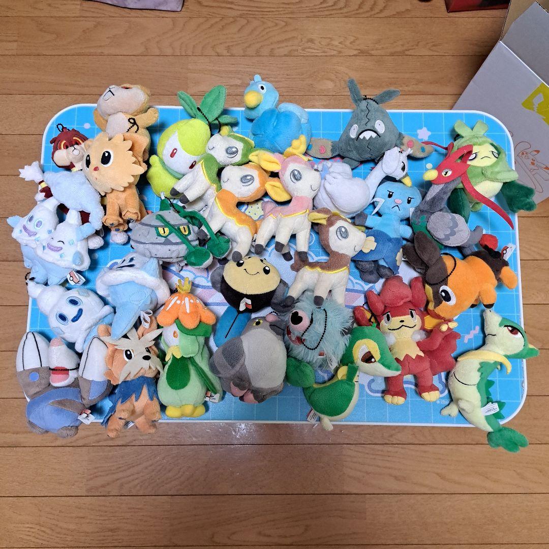 myポケモンコレクション ぬいぐるみ28体まとめ売りセット - メルカリ