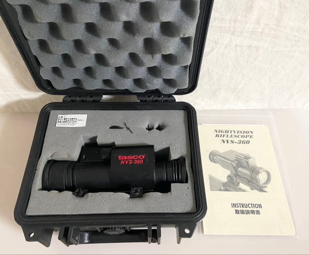 実物 Tasco NVS-360 ナイトビジョン スコープ 夜眼鏡 - メルカリ