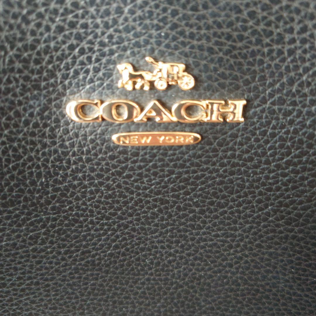 ✨極美品✨COACH 黒 レザー トートショルダーバック通勤 C4078 - メルカリ