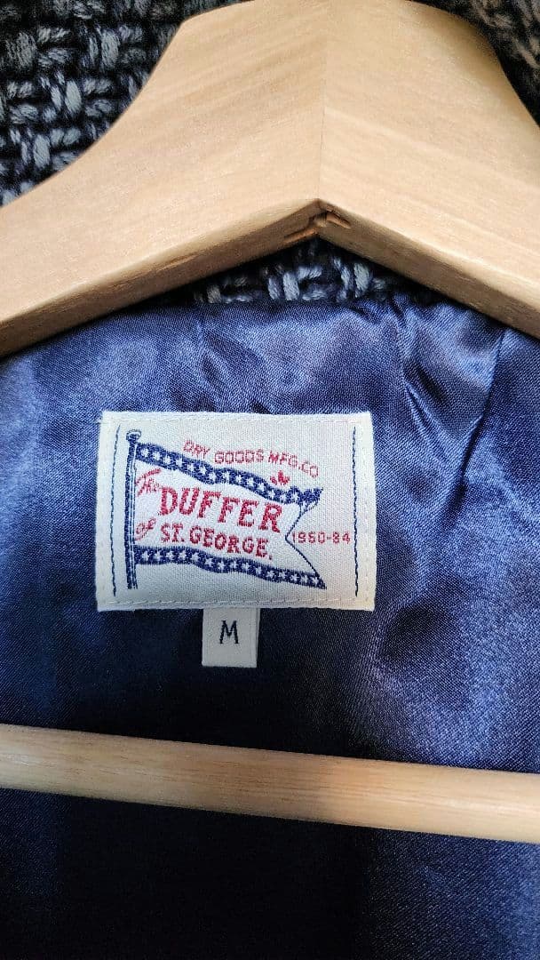 公式 ストアファッション - インデイゴニットダウン ユーズド加工