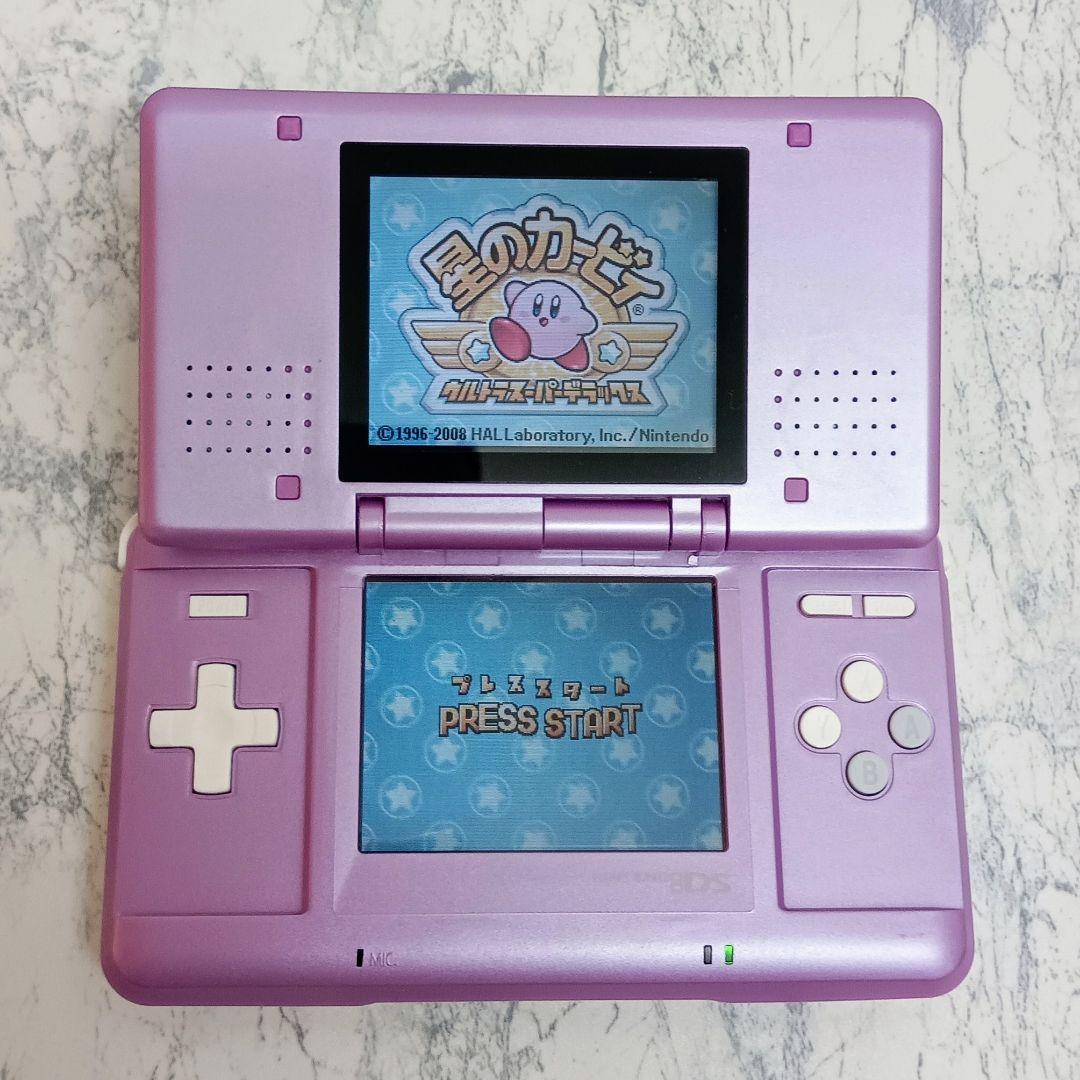 美品 初代DS本体 ソフト付き ニンテンドーDS AGS002 パープル - メルカリ