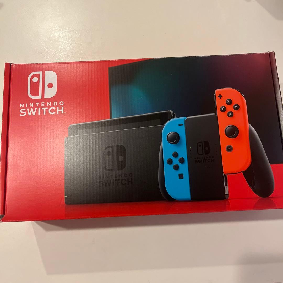 Switch本体と(SoftBank)32gbセット(MHRパッケージ版付き)