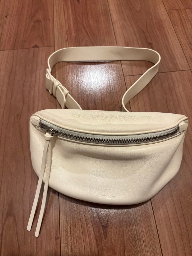 ジルサンダー　ホワイト ボディバッグ 楽天市場】JIL SANDERジルサンダーダンプリング ショルダーバッグ