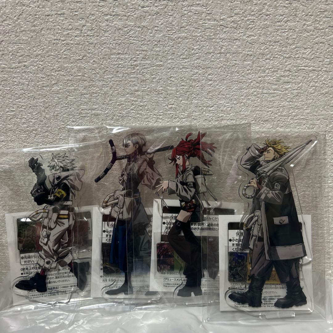 ガチアクタ スタンド付きアクリルプレート ナムコ限定 4種セット