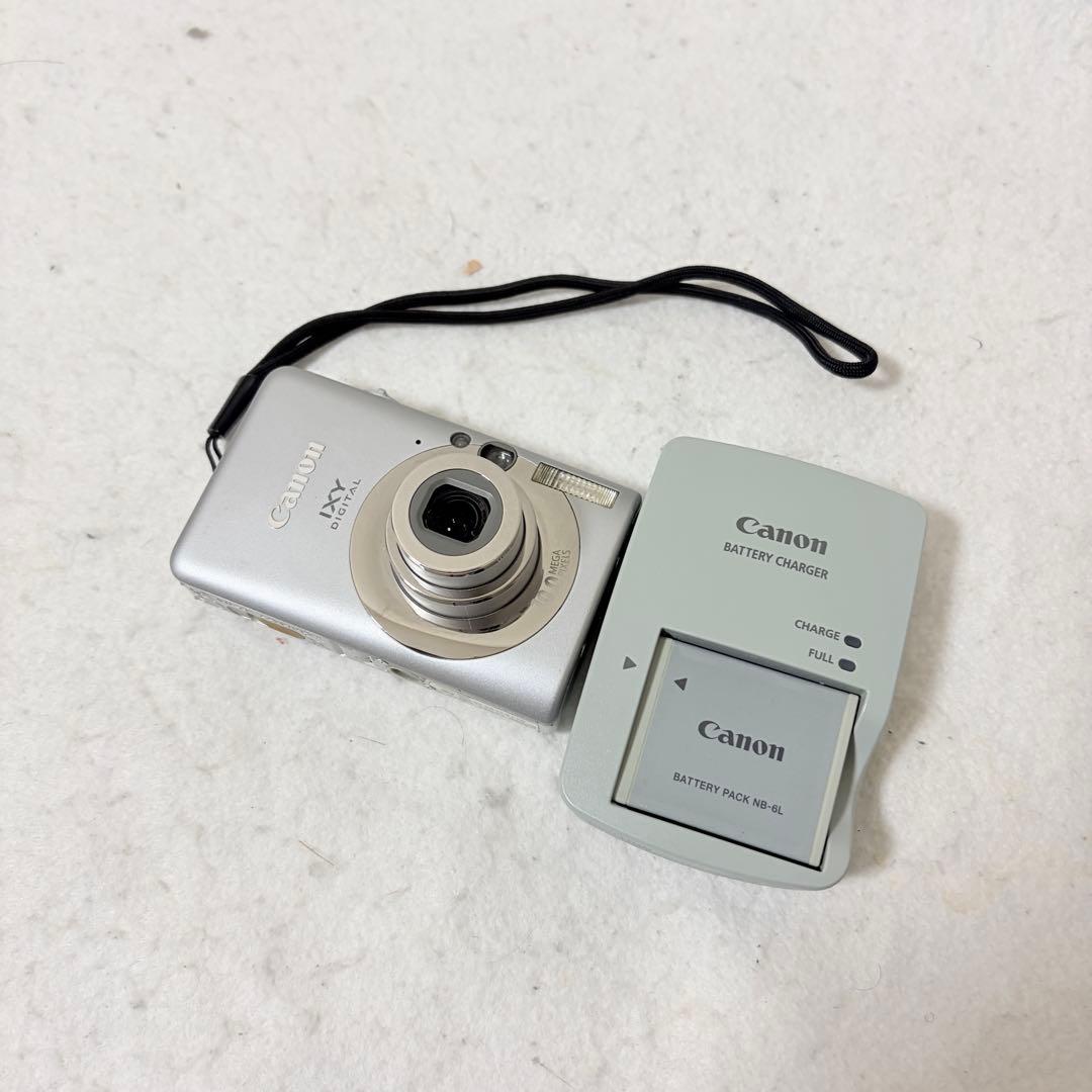 CANON IXY 110 IS ジャンク シルバー コンデジ イクシー - メルカリ