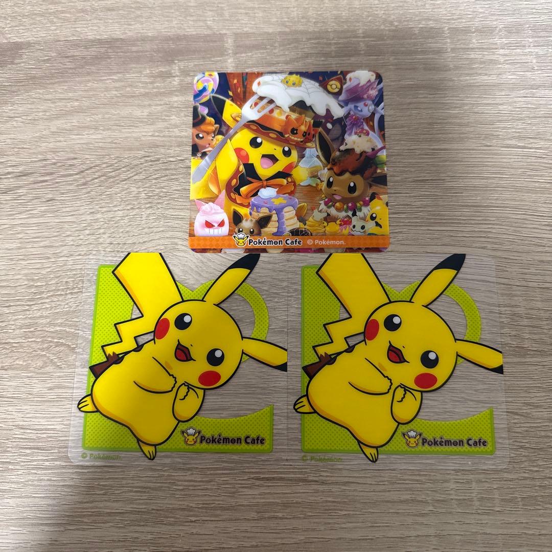 ポケモンカフェ ハロウィン限定 ピカチュウ コースター - メルカリ