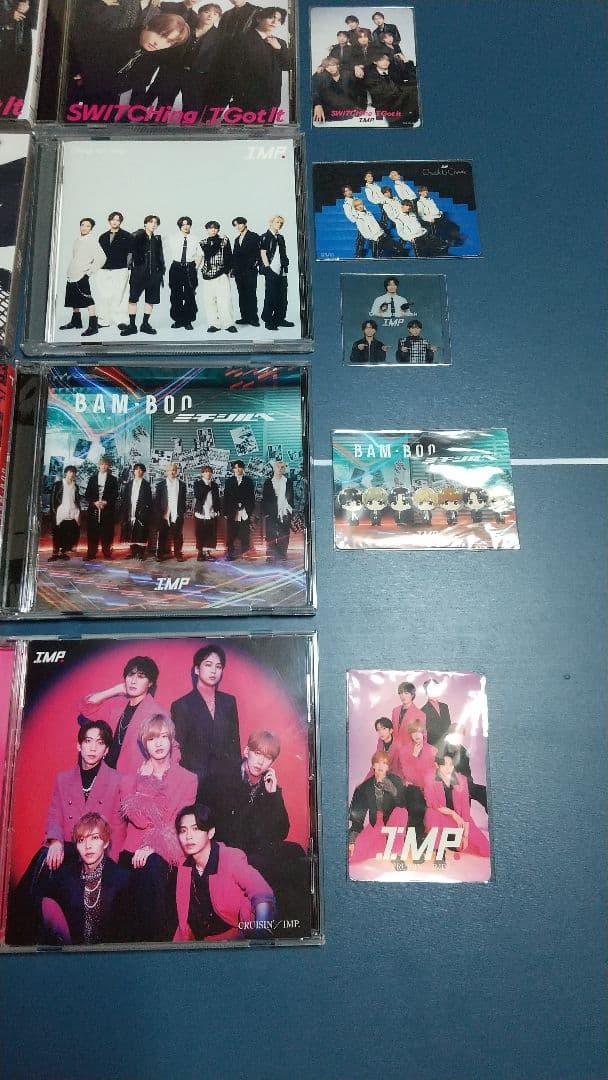 IMP. CD 4種類、3形態+特典 まとめ売り くるーじん、switching - メルカリ